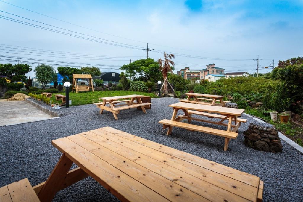 Jeju Wayo Pension Buitenkant foto